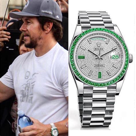 mark wahlberg rolex green|green rolex watches.